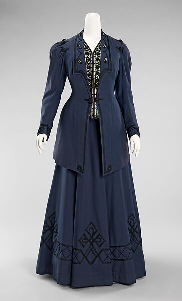 Walking suit, Kontoff (American, born Minsk 1874–1926 died Boston), wool, silk, American 