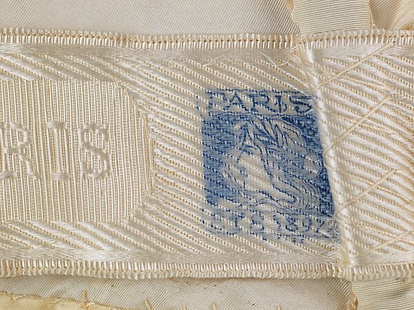 Evening bodice, House of Worth (French, 1858–1956), silk, metal, cotton, French