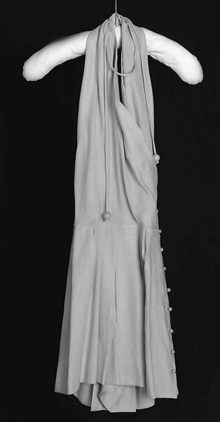 Playsuit, Claire McCardell (American, 1905–1958), linen, wood, American