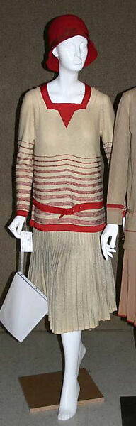 Ensemble, (e) Dobbs (American, New York), silk, wool, American