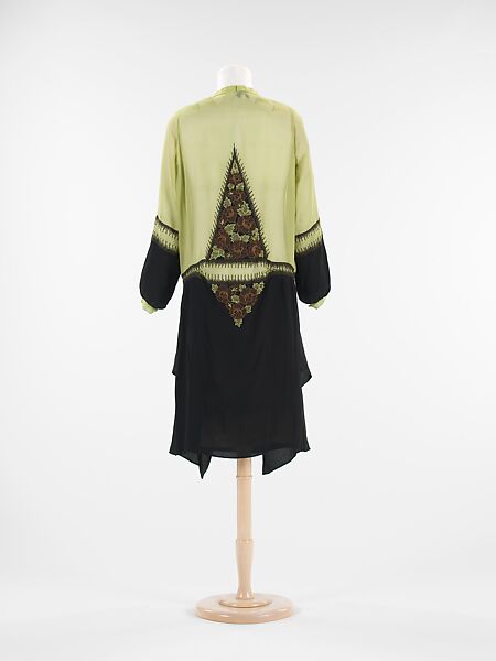 Dress, silk, metal, American