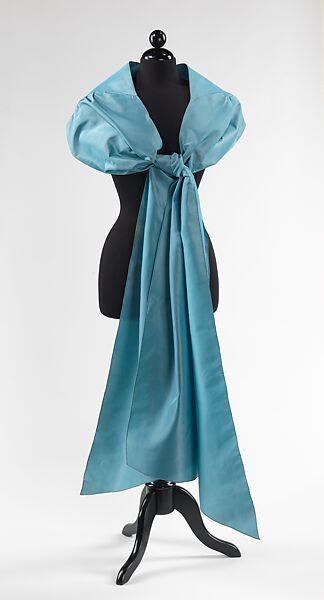 Evening stole, Charles James (American, born Great Britain, 1906–1978), silk, American 