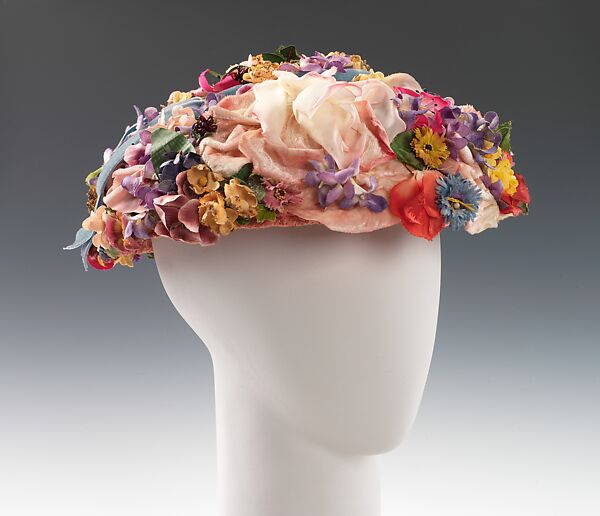 Hat, Bette and Lee, synthetic, American 