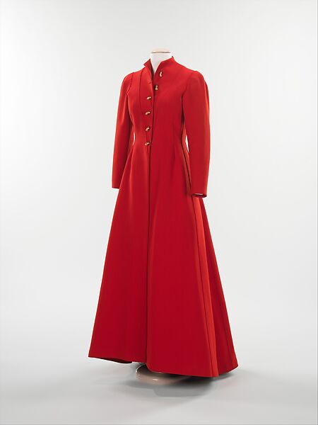 Coat, Elsa Schiaparelli (Italian, 1890–1973), wool, metal, French 