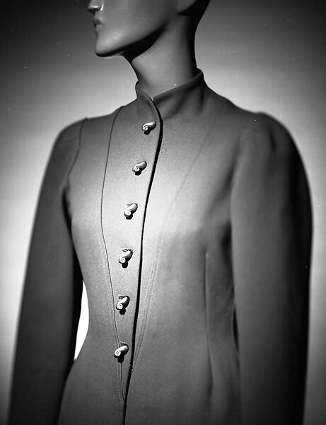 Coat, Elsa Schiaparelli (Italian, 1890–1973), wool, metal, French