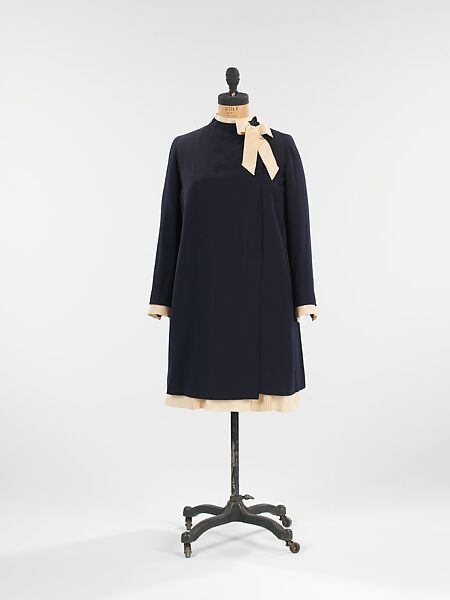 Ensemble, House of Lanvin (French, founded 1889), silk, wool, French 