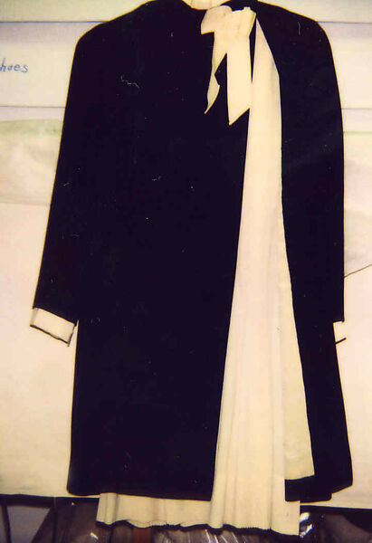 Ensemble, House of Lanvin (French, founded 1889), silk, wool, French