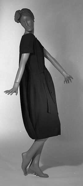 Cocktail dress, Traina-Norell (American, founded 1941), wool, American