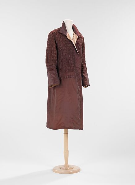 Evening coat, House of Lanvin (French, founded 1889), silk, French 