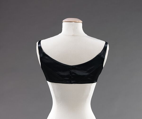 Brassiere, Charles James (American, born Great Britain, 1906–1978), silk, American