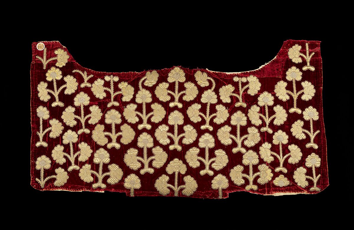 Vestment, Silk, metal, Russian 