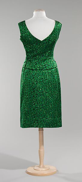 Dinner ensemble, House of Givenchy (French, founded 1952), silk, French