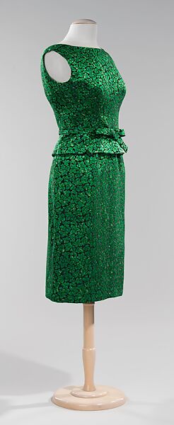 Dinner ensemble, House of Givenchy (French, founded 1952), silk, French