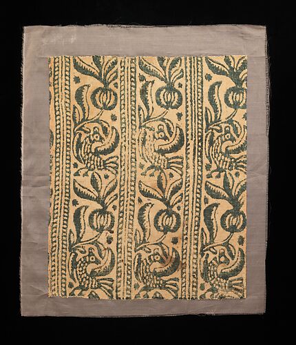 Textile fragment, Russian