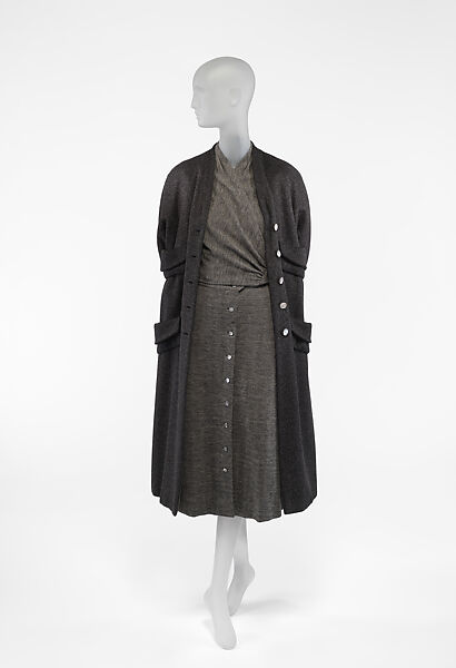 Ensemble, Vera Maxwell (American, 1901–1995), wool, American 