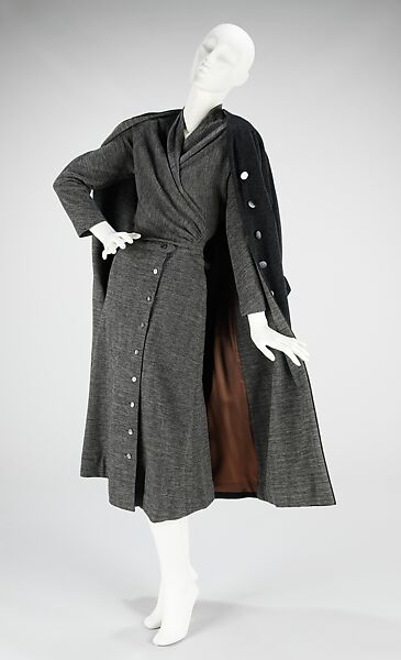 Ensemble, Vera Maxwell (American, 1901–1995), wool, American