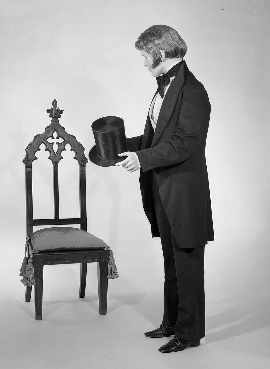 Vest, cotton, mother-of-pearl, American