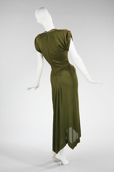 Dress, Charles James (American, born Great Britain, 1906–1978), silk, American