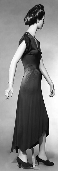Dress, Charles James (American, born Great Britain, 1906–1978), silk, American