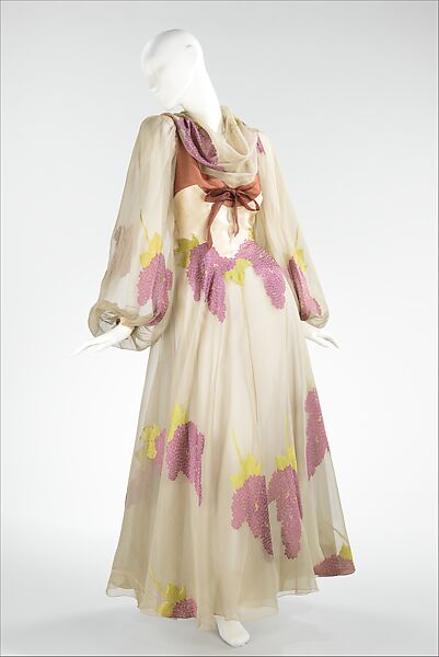 Evening dress, Charles James (American, born Great Britain, 1906–1978), silk, American 