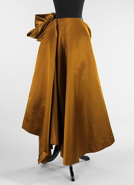 Evening skirt, Charles James (American, born Great Britain, 1906–1978), silk, American