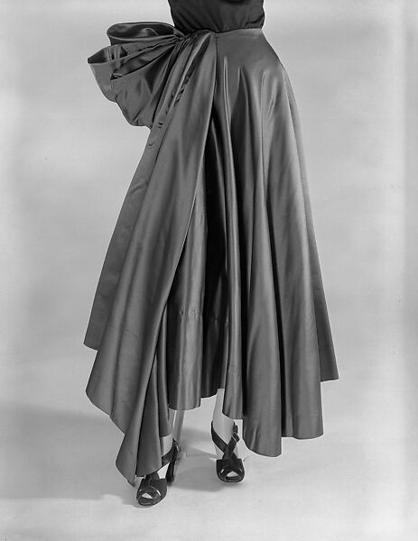 Evening skirt, Charles James (American, born Great Britain, 1906–1978), silk, American