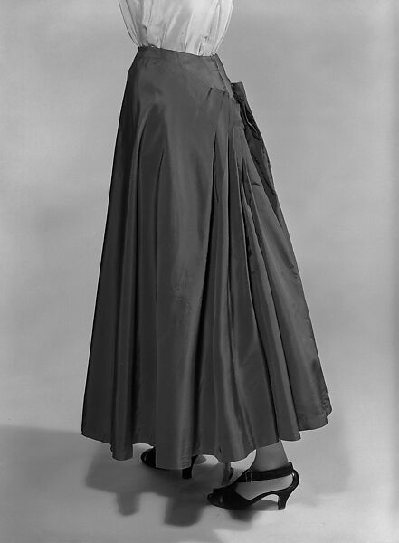 Evening skirt, Charles James (American, born Great Britain, 1906–1978), silk, American