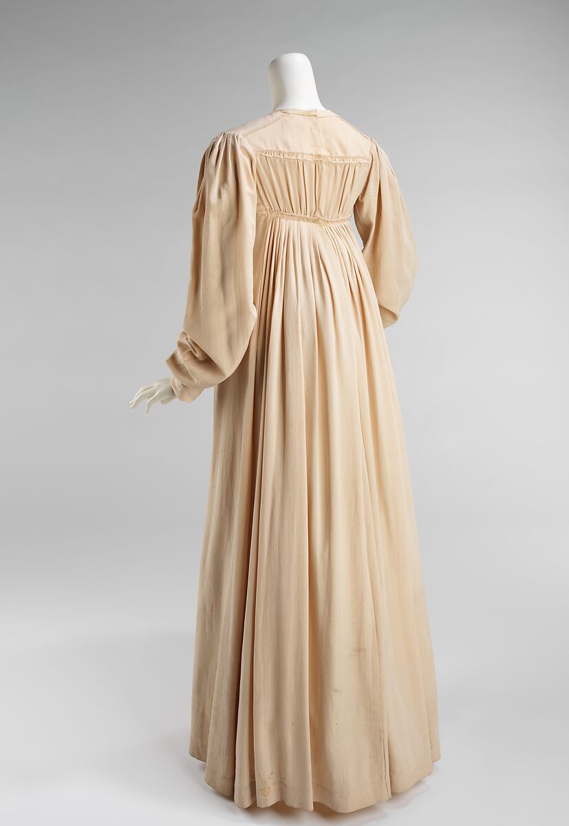 Dress, silk, American