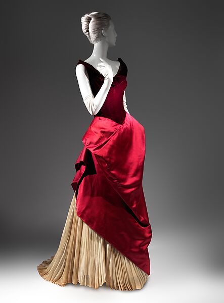 Ball gown, Charles James (American, born Great Britain, 1906–1978), silk, cotton, American