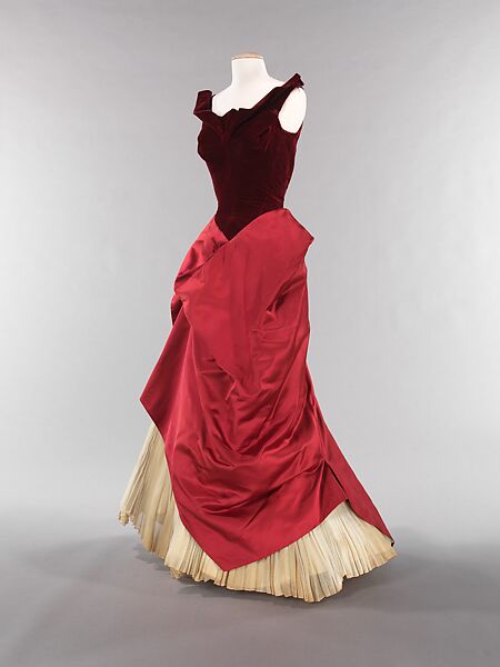 Ball gown, Charles James (American, born Great Britain, 1906–1978), silk, cotton, American 