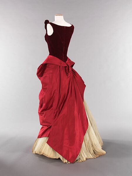 Ball gown, Charles James (American, born Great Britain, 1906–1978), silk, cotton, American