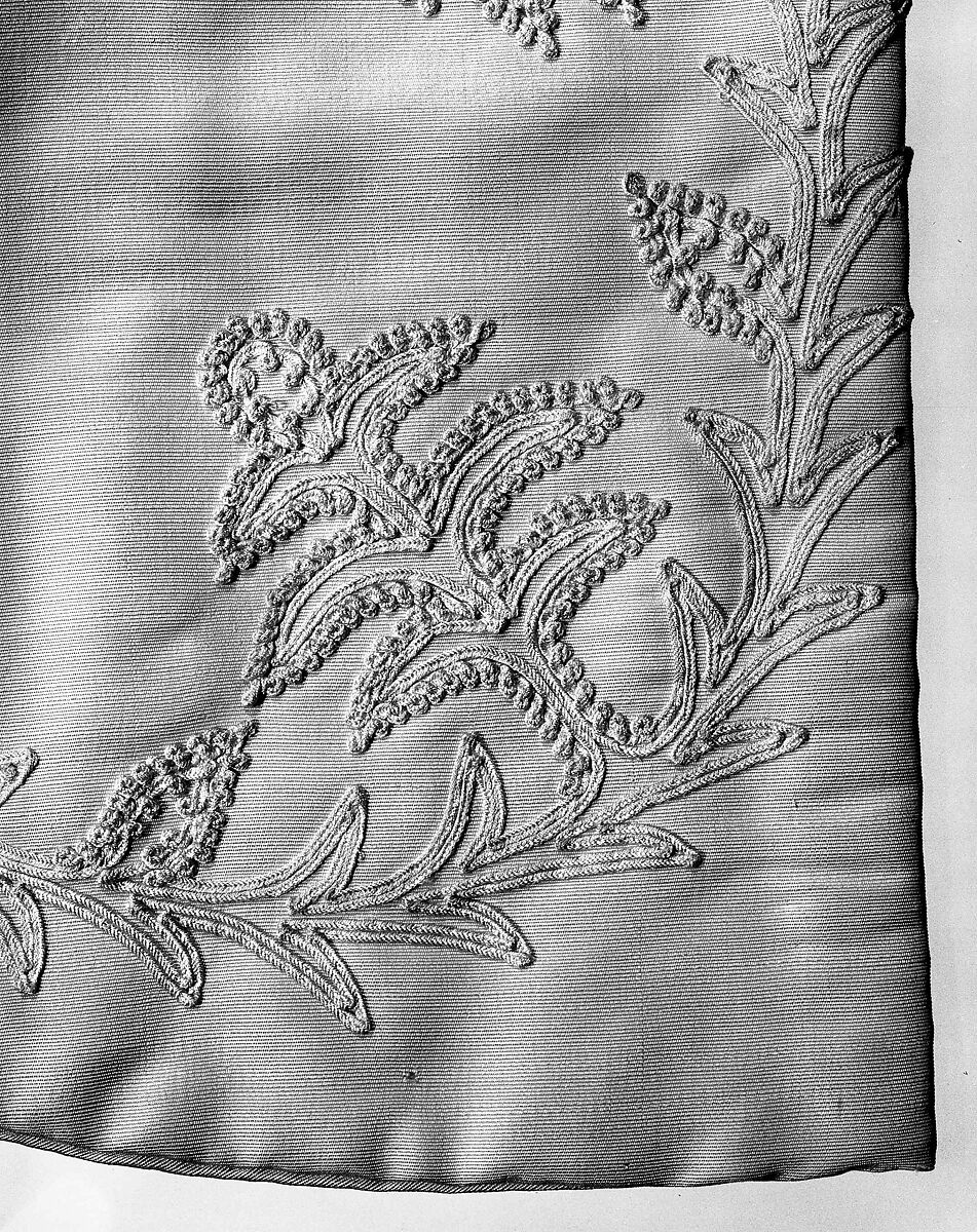 Coat, silk, American