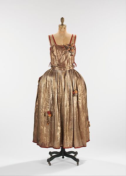 Robe de Style, House of Lanvin (French, founded 1889), metal, silk, French 