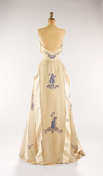 Evening dress, House of Givenchy (French, founded 1952), silk, French