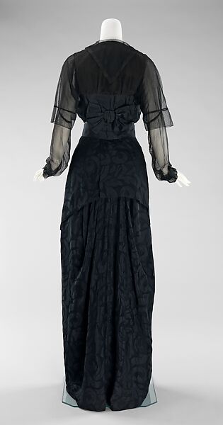Evening dress, Miss Beckie, silk, American