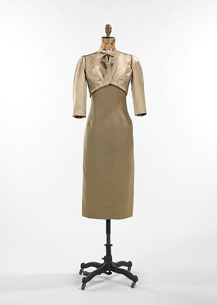 Ensemble, Charles James (American, born Great Britain, 1906–1978), wool, silk, American