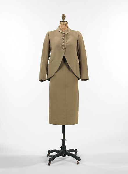 Ensemble, Charles James (American, born Great Britain, 1906–1978), wool, silk, American