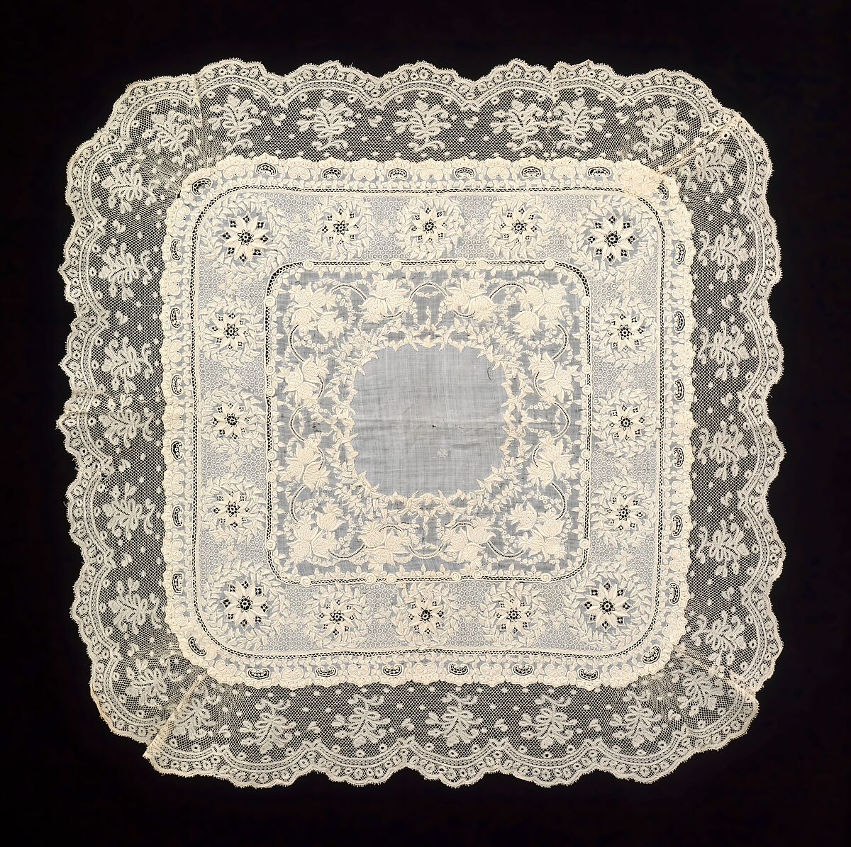 Handkerchief, cotton, French 