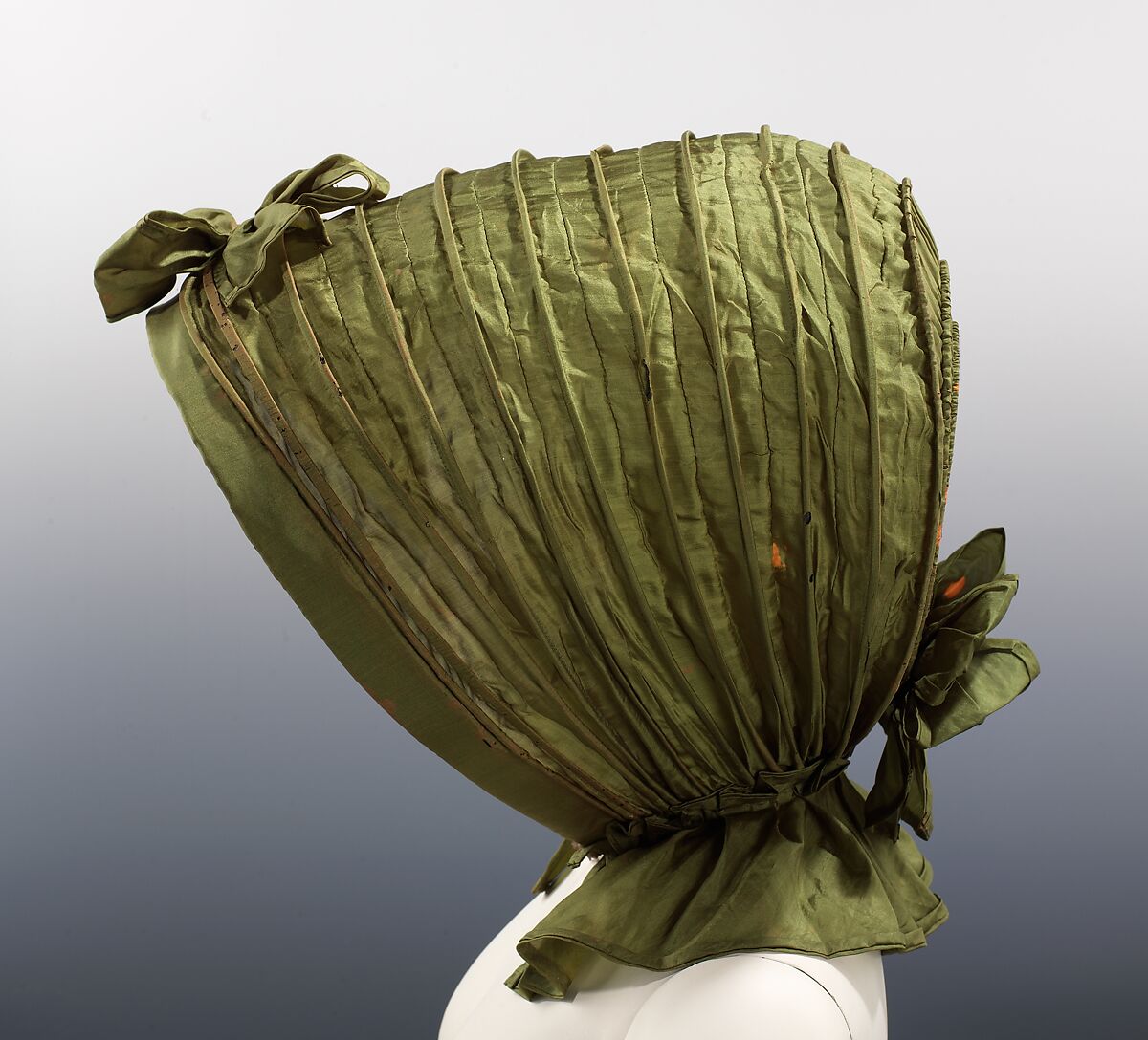 Calash, silk, American