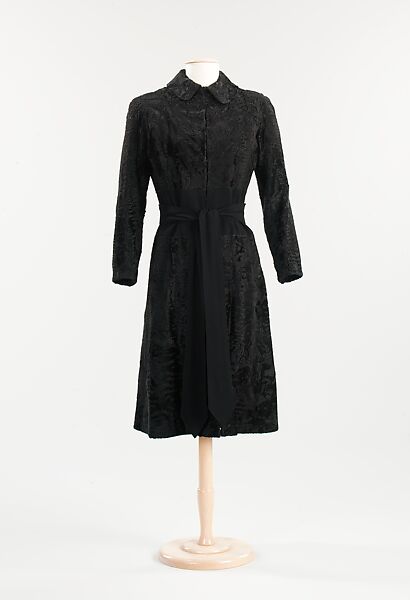 Evening coat, Edward Molyneux (French (born England), London 1891–1974 Monte Carlo), wool, fur, French 
