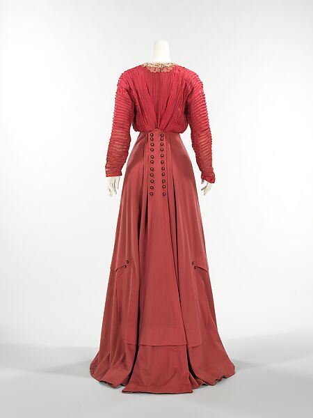 Ensemble, James McCreery &amp; Company (American, New York, 1867–1954), wool, silk, cotton, American