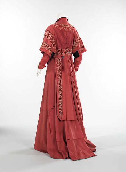 Ensemble, James McCreery &amp; Company (American, New York, 1867–1954), wool, silk, cotton, American