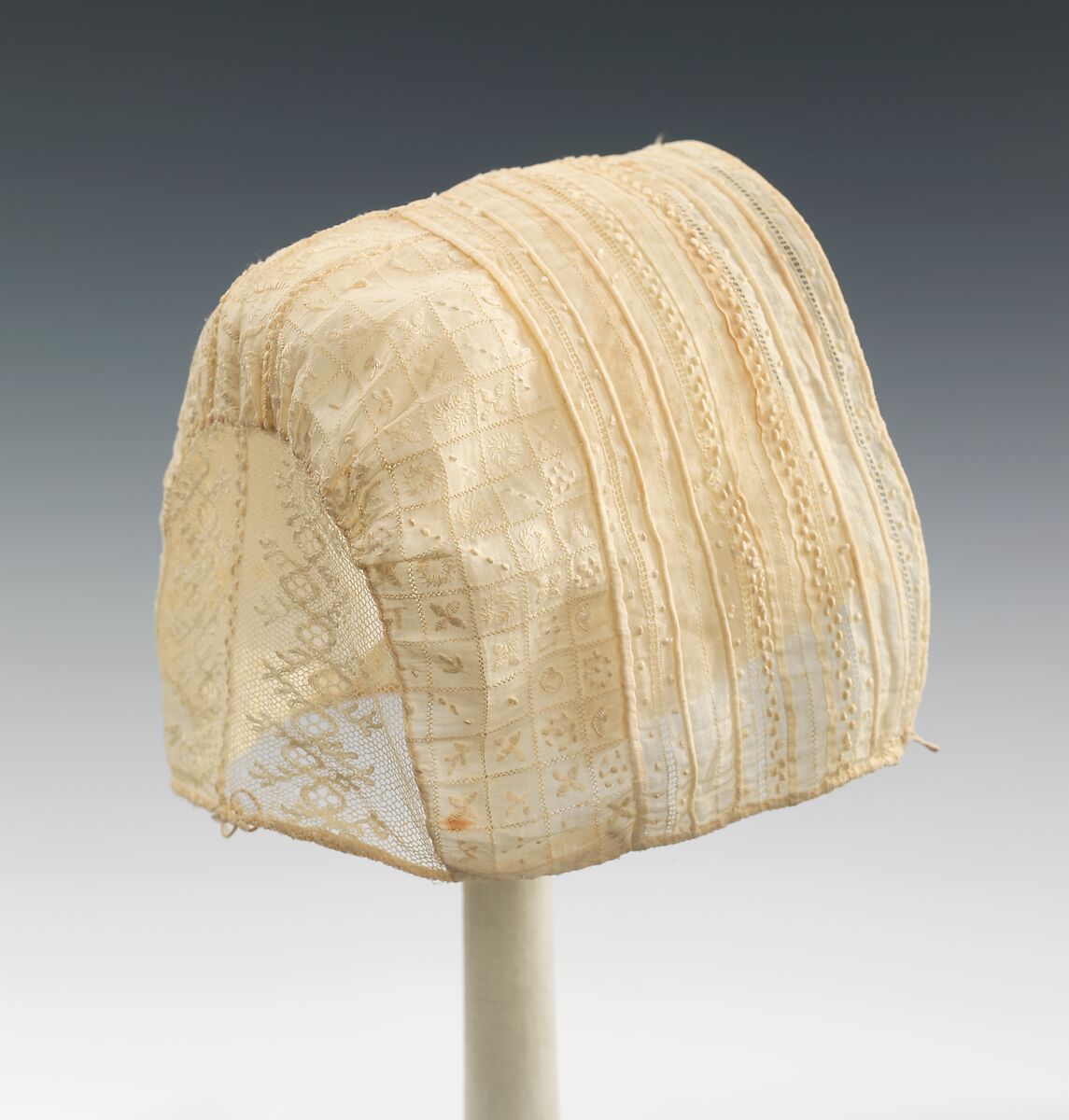 Cap, linen, American