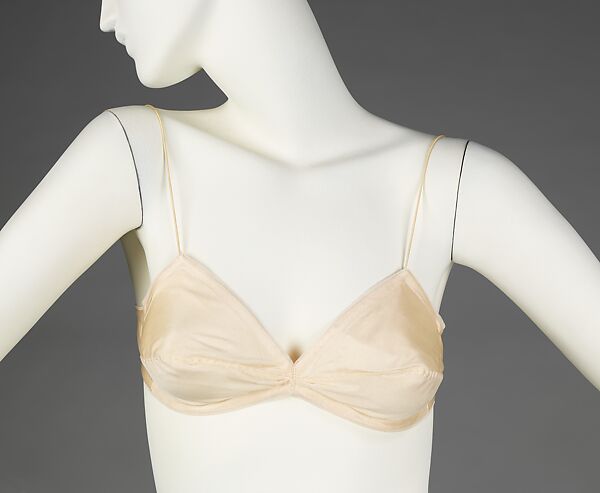 Brassiere, Henri Bendel (American, founded 1895), silk, elastic, American 