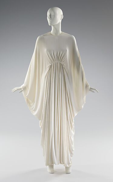 Evening dress, George Peter Stavropoulos (American, born Greece, 1920–1990), silk, American 