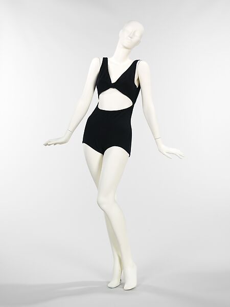 Bathing suit, Rudi Gernreich (American (born Austria), Vienna 1922–1985 Los Angeles, California), wool, American 