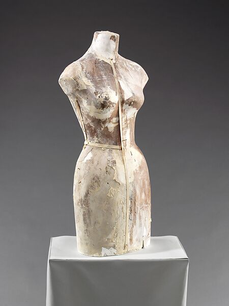 Mannequin, Charles James (American, born Great Britain, 1906–1978), plaster, paint, American 