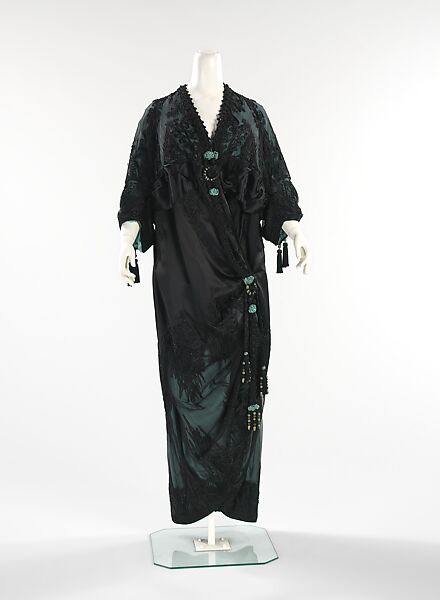 Evening coat, Attributed to Weeks (French), silk, French 