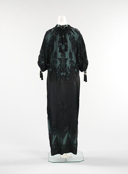 Evening coat, Attributed to Weeks (French), silk, French