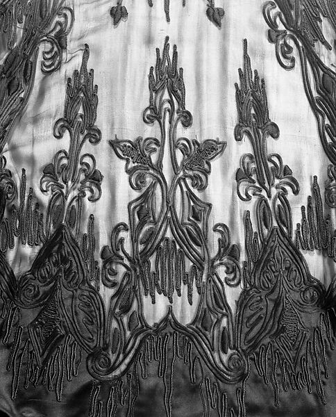 Evening coat, Attributed to Weeks (French), silk, French